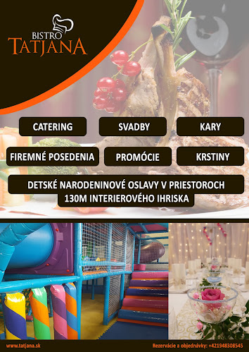 Reštaurácia Bistro Tatjana - Cateringové služby - Poprad