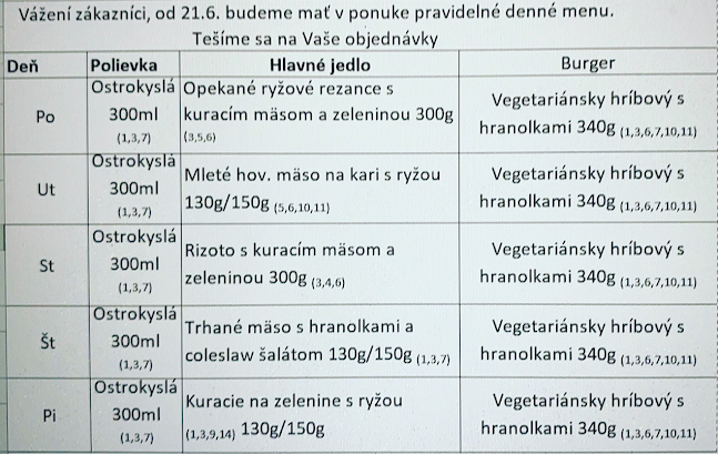 u Franka wok & burger - Gastronómia a pohostinstvo