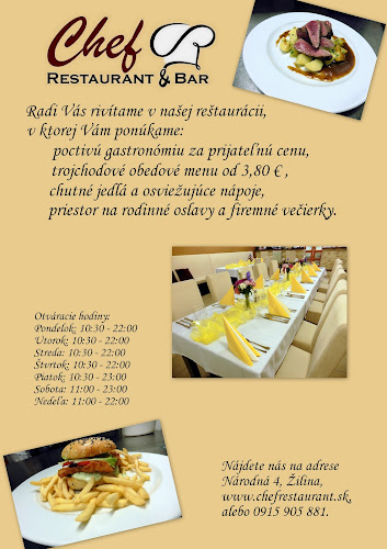 Chef restaurant & bar - Žilina