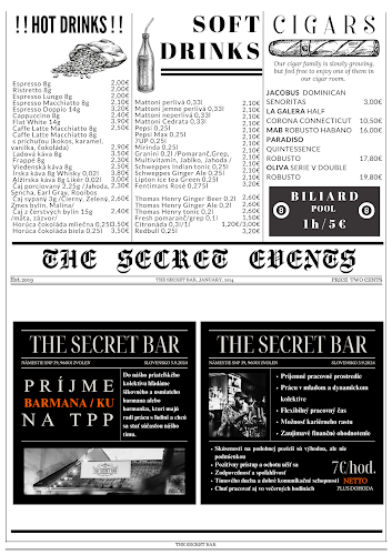 Secret Cocktail Bar - Zvolen