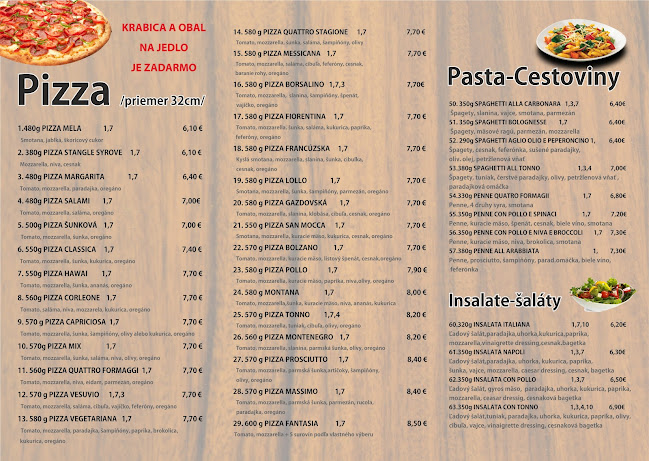 Opinii despre Pizzeria Masimo în Hôrka - Gastronómia a pohostinstvo