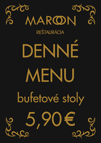 Opinii despre Maroon Penzion & Restaurant فندق و مطعم مارون în Piešťany - Gastronómia a pohostinstvo