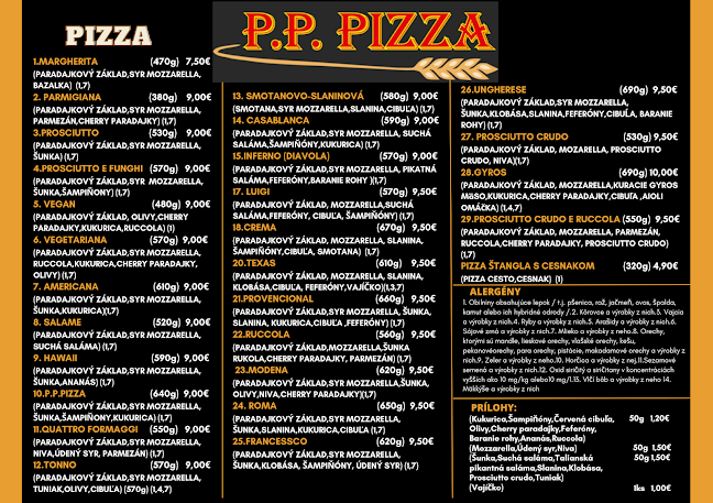 P.P. Pizza Neapolská