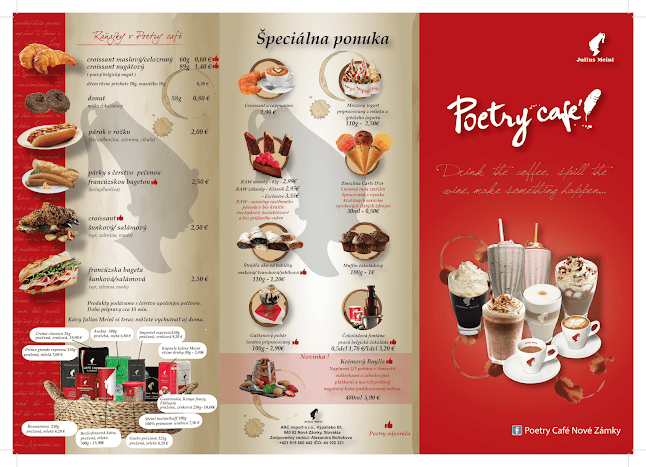 Poetry café Julius Meinl