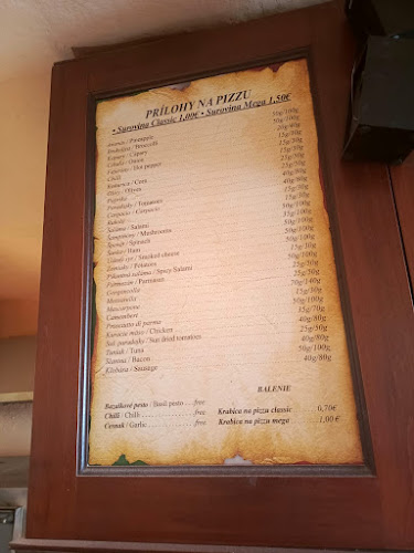 Pizza Borsalino Poprad - Námestie sv.Egídia - Gastronómia a pohostinstvo