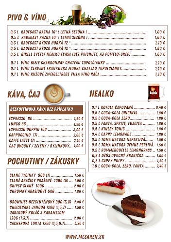 MLSÁREŇ - Grill & Bistro