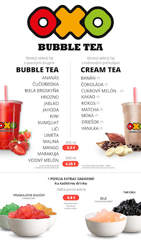 Opinii despre BubbleTea, OXO TEA - guličky, tapioka, čajové kokteily în Trnava - Gastronómia a pohostinstvo