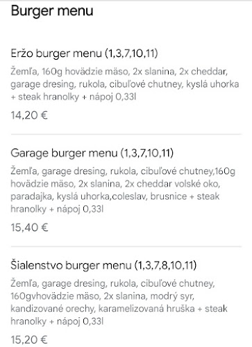 Garage Pizza & Burger
