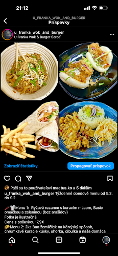 u Franka wok & burger