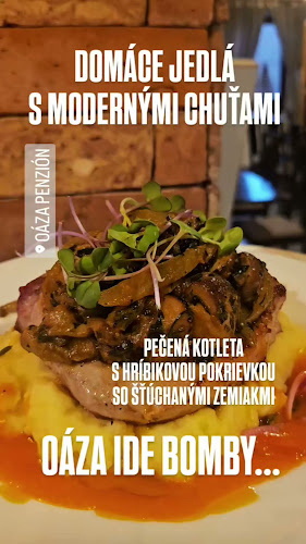 OÁZA REŠTAURÁCIA - Gastronómia a pohostinstvo