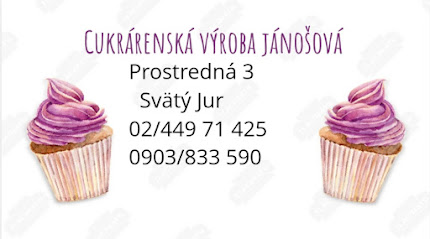 Cukrárenská Výroba Jánošová