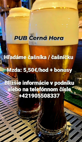 PUB Černá Hora - Nitra