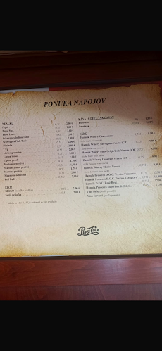 Comentarii opinii despre Pizza Borsalino Poprad - Námestie sv.Egídia