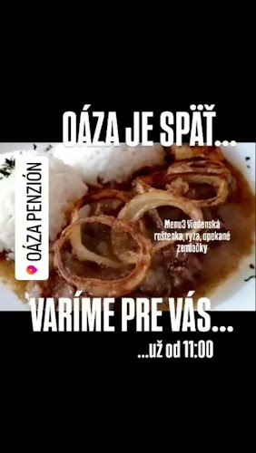 OÁZA REŠTAURÁCIA - Gastronómia a pohostinstvo