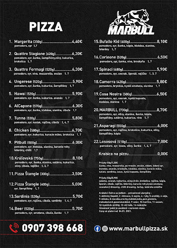 Opinii despre Marbull pizza în Biskupice - Gastronómia a pohostinstvo