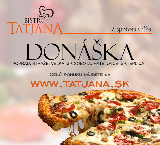 Opinii despre Reštaurácia Bistro Tatjana - Cateringové služby în Poprad - Gastronómia a pohostinstvo