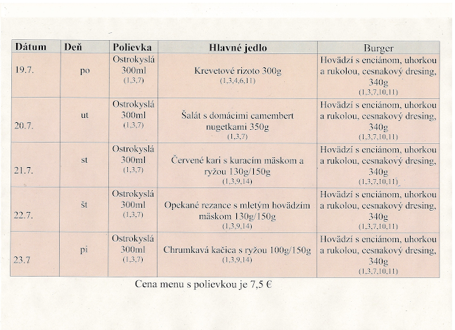 u Franka wok & burger - Sereď