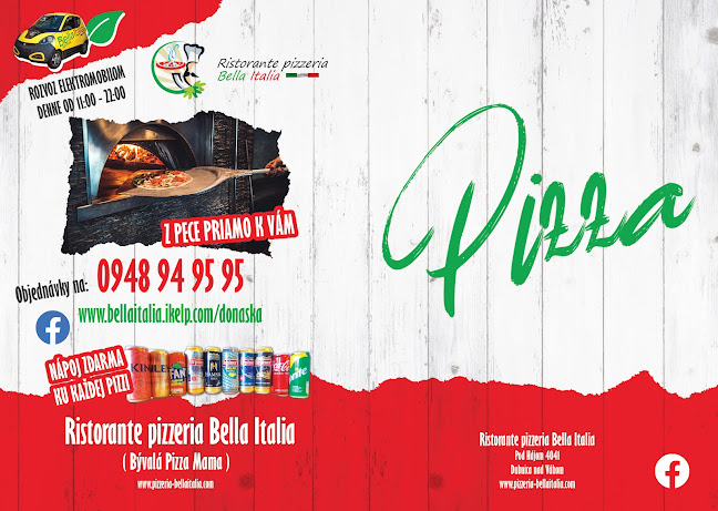 Opinii despre Ristorante pizzeria Bella Italia în Dubnica nad Váhom - Gastronómia a pohostinstvo