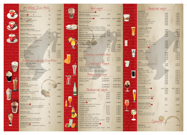 Poetry café Julius Meinl - Nové Zámky