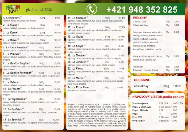 Maxim Pizza Trenčín