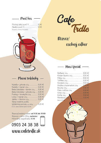 Opinii despre Cafe Trdlo, čerstvé ovocie v čokoláde în Žilina - Gastronómia a pohostinstvo