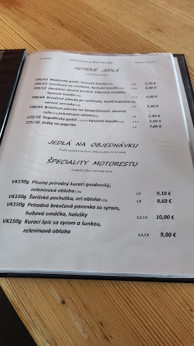 Motorest Pod lesíkom - Gastronómia a pohostinstvo