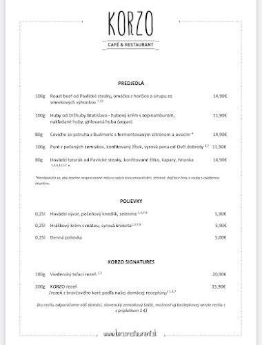 KORZO café & restaurant - old town