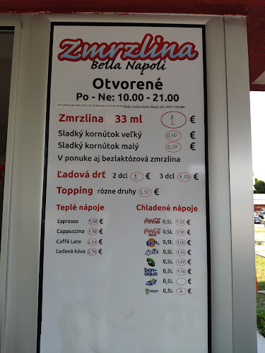 Opinii despre Zmrzlina Bella Napoli în Petržalka - Gastronómia a pohostinstvo