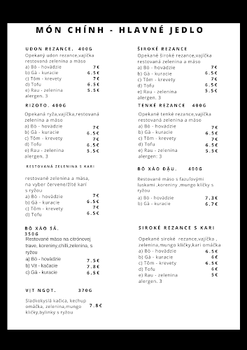 Viet Home Reštaurácia - Gastronómia a pohostinstvo