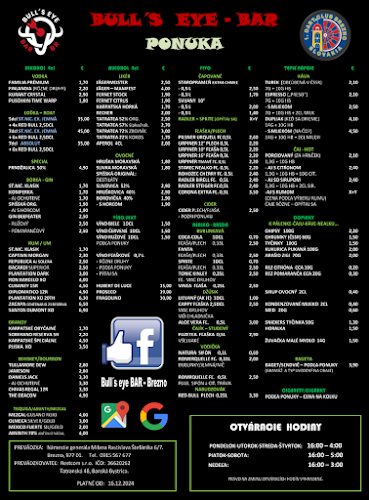 Bull's eye BAR - BREZNO