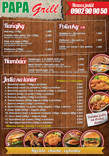PAPA Grill - Gastronómia a pohostinstvo