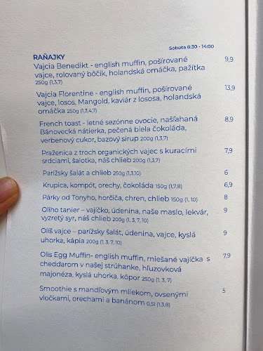 Opinii despre Oli’s pekárenské bistro în Bratislava - Gastronómia a pohostinstvo