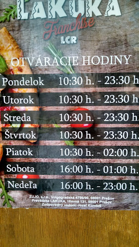 Opinii despre La Cucaracha Trojica în Prešov - Gastronómia a pohostinstvo