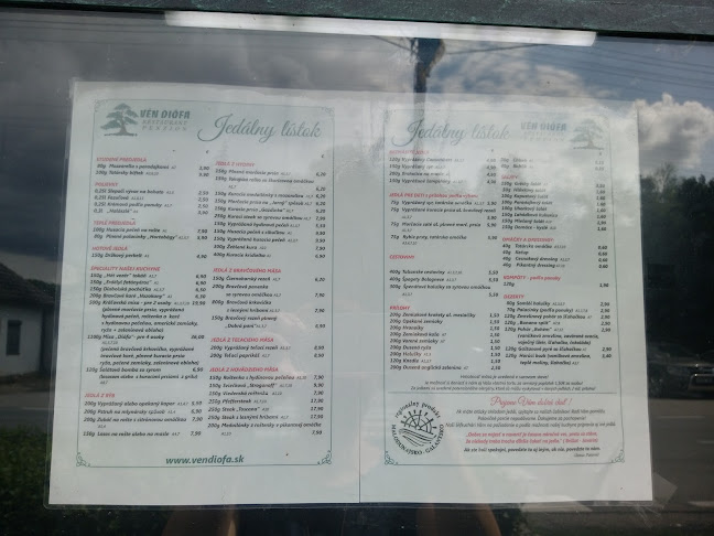 Reštaurácia a penzión Vén Diófa - Gastronómia a pohostinstvo