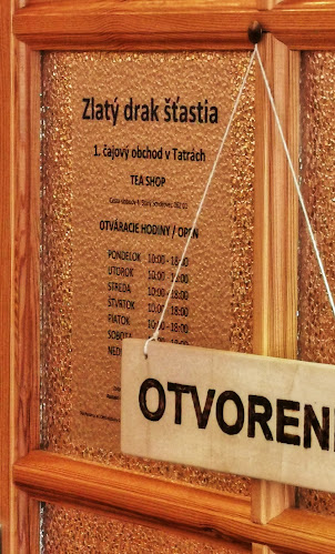 Zlatý drak štastia 1. čajový obchod v Tatrách - Gastronómia a pohostinstvo