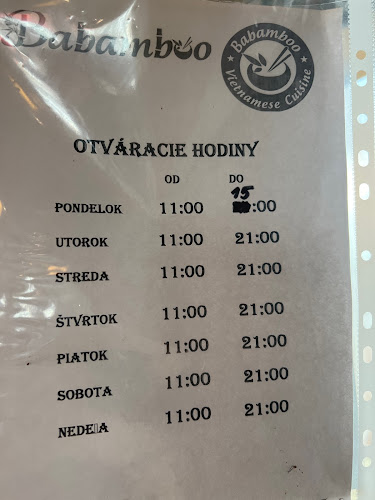 Bamboo Kresánkova - Karlova Ves