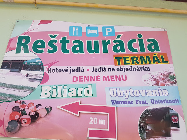Reštaurácia TERMAL Patince kúpele - Patince