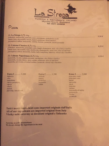 La Strega Pizzeria - Pizza Napoletana - Bratislava