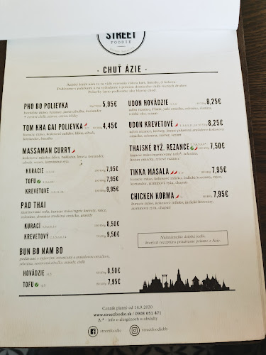 Opinii despre STREET FOODIE Banská Bystrica în Banská Bystrica - Gastronómia a pohostinstvo