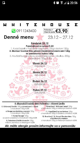 Whitehouse Rozvoz Obedov a Catering - Gastronómia a pohostinstvo