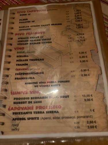 Opinii despre Kult pub în Partizánske - Gastronómia a pohostinstvo