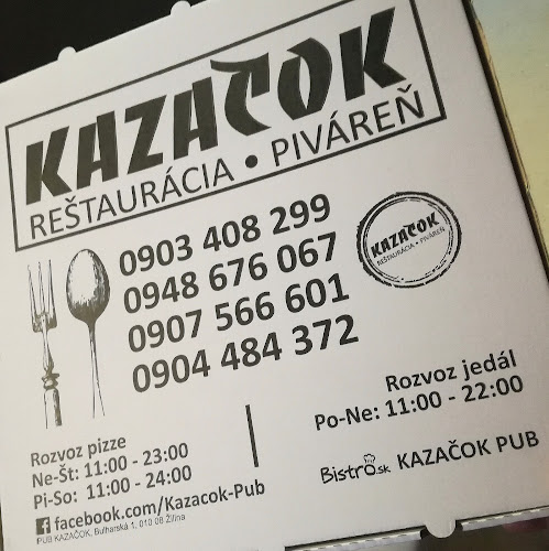 Comentarii opinii despre Kazačok piváreň a reštaurácia