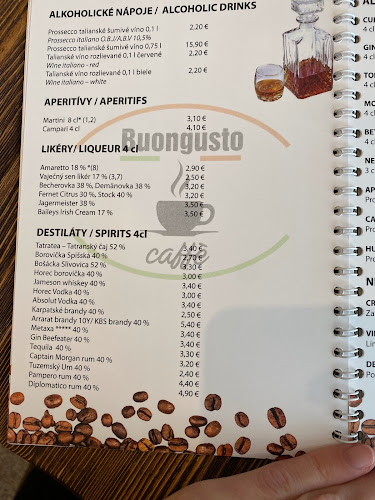 Opinii despre Buongusto Caffé Tatry în Vysoké Tatry - Gastronómia a pohostinstvo