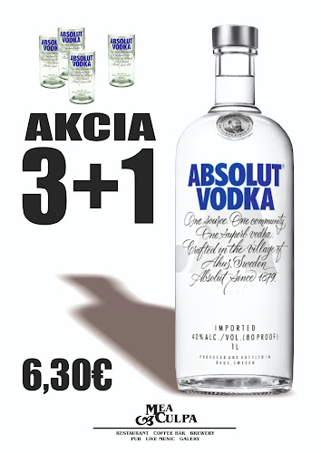 Opinii despre Mea Culpa în Prešov - Gastronómia a pohostinstvo