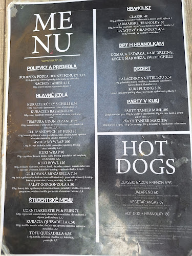 Opinii despre .KUKI în Trenčín - Gastronómia a pohostinstvo