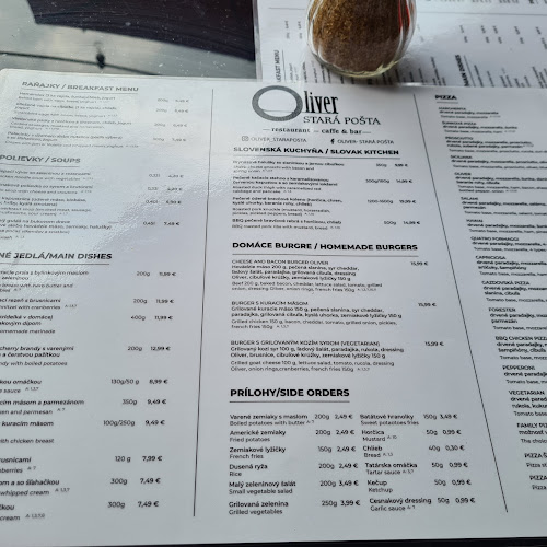STARÁ POŠTA Restaurant - Cafe bar - Gastronómia a pohostinstvo