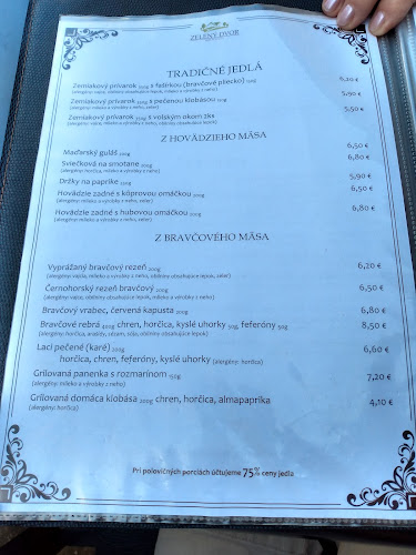 Reštaurácia Zelený Dvor