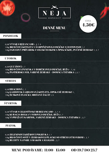 Opinii despre Neja Restaurant în Tvrdošín - Gastronómia a pohostinstvo