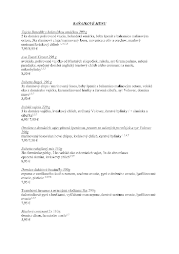 Babetta KGP - Gastronómia a pohostinstvo