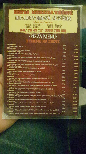 Bistro Michaela - Pizzeria - Višňové